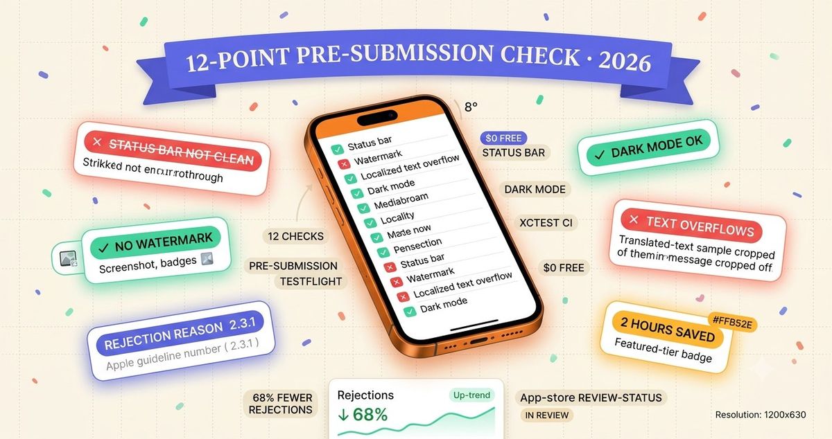 TestFlight Screenshot Validation: What to Verify Before App Store Submission (2026)