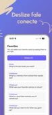 AI Chat screenshot in Português