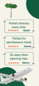 Travel screenshot in English